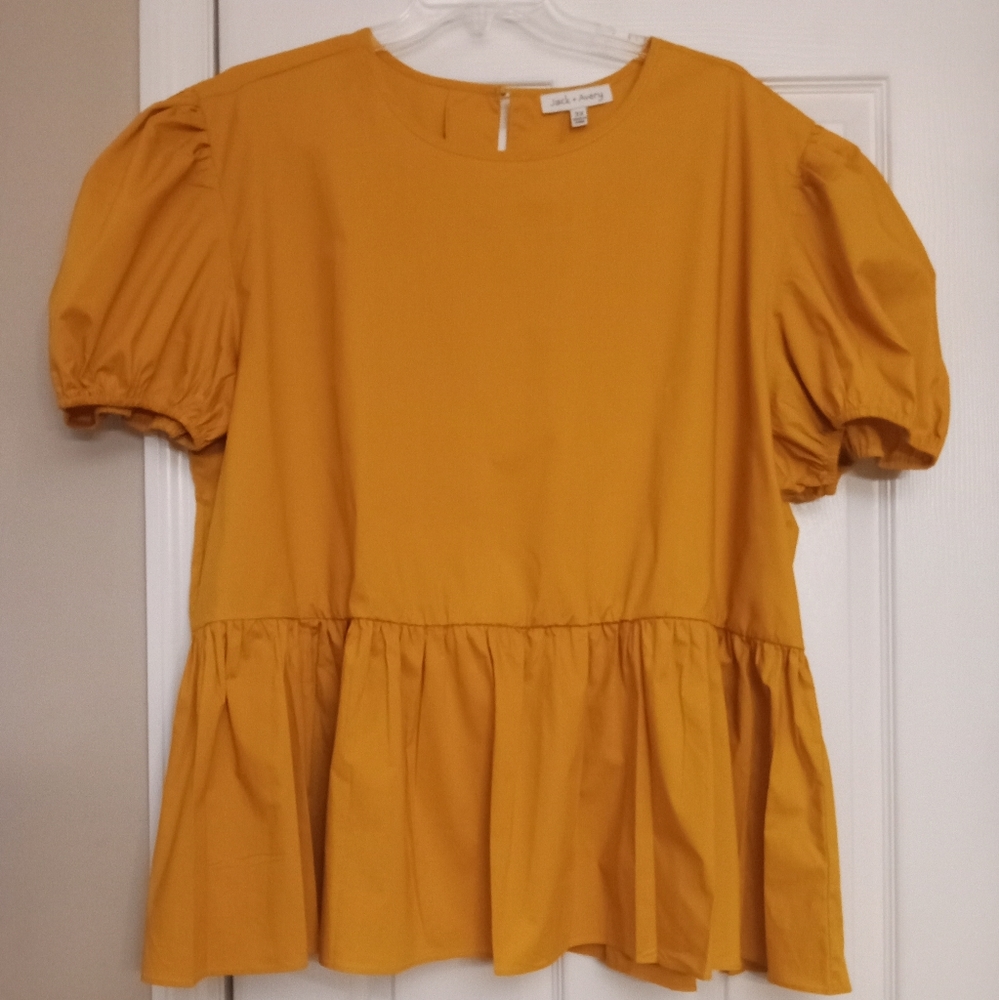 ***NEW***  Mustard Yellow Top
